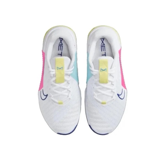 NIB: Nike Metcon 9 White Fierce Pink Women’s Sneaker - Picture 4 of 5